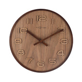Næste gang ne-3096br vægur dia. 35 cm, træ, brun, 'træ træ medium'