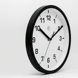Nexttime nx-7321zw vægur nxt diameter 20cm plast sort, hvid urskive