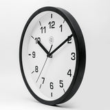 Nexttime nx-7321zw vægur nxt diameter 20cm plast sort, hvid urskive