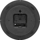 Nexttime nx-7321zw vægur nxt diameter 20cm plast sort, hvid urskive