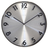 Nextime ne-3289gs metal vægur - 40 cm - lydløst ur - metal - refleksion