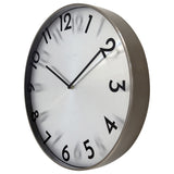 Nextime ne-3289gs metal vægur - 40 cm - lydløst ur - metal - refleksion