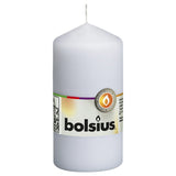 Bolsius Bolsius stollen stearinlys 10 pcs 120x58 mm hvid