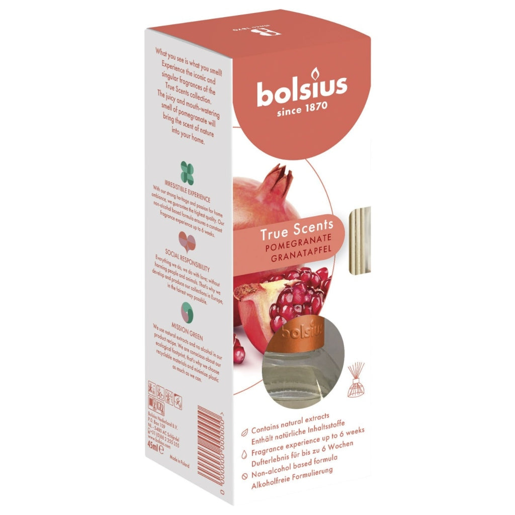 Bolsius duftstænger 45ml granatæble