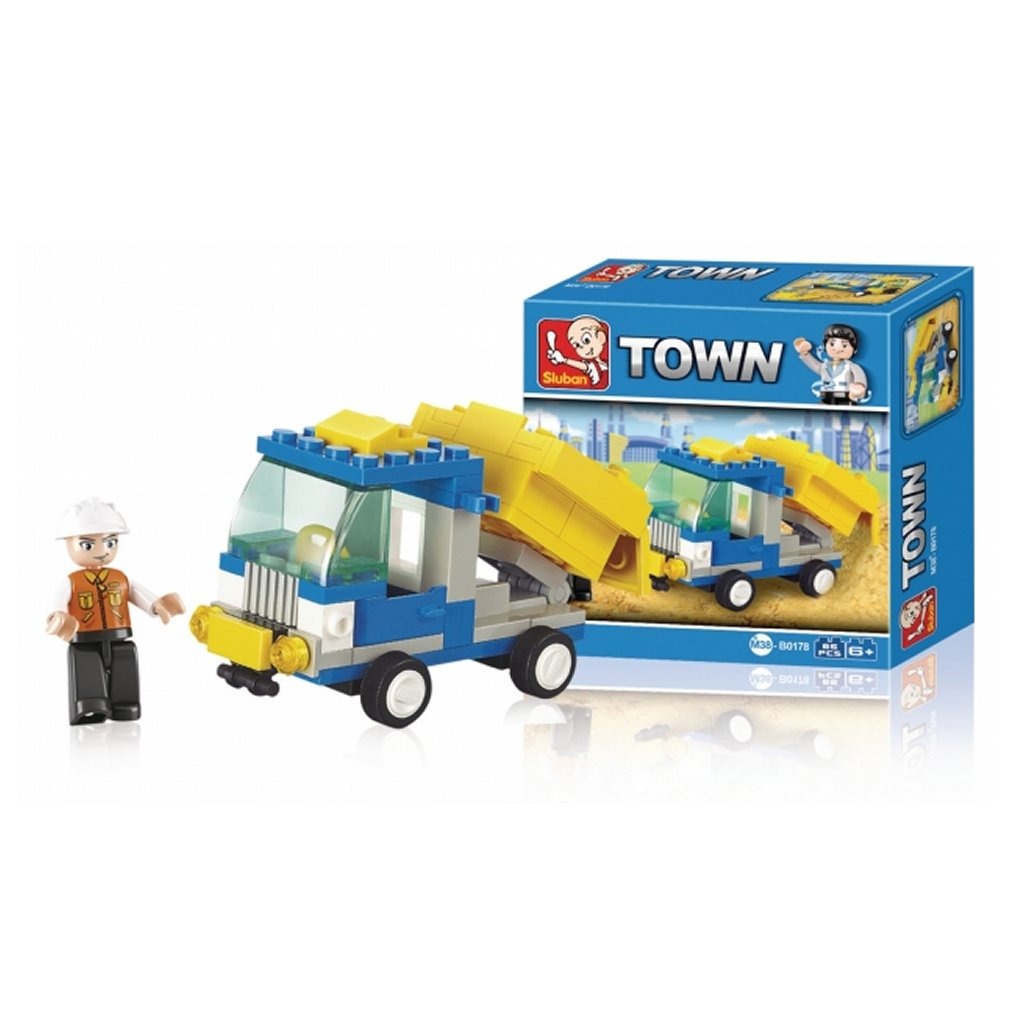 Sluban town m38-b0178 tipvogn 65 stk