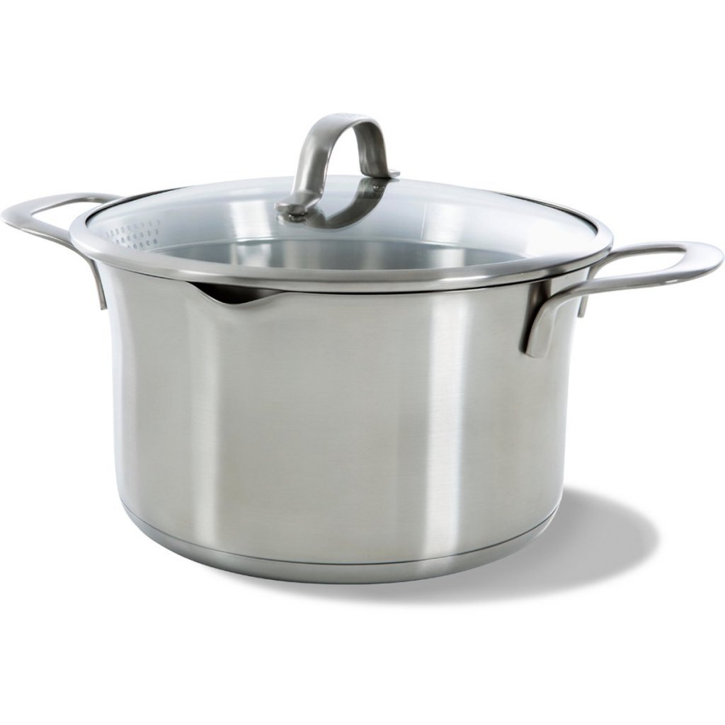 BK BK Wave Stockpot 24 cm Rustfrit Stål Glas