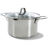 BK BK Wave Stockpot 24 cm Rustfrit Stål Glas