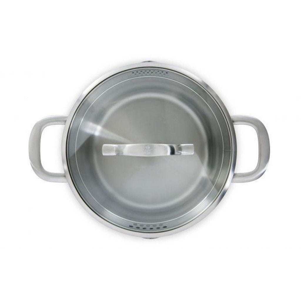 BK BK Wave Stockpot 24 cm Rustfrit Stål Glas