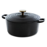 Bk bordeaux gryde 24 cm blæk sort