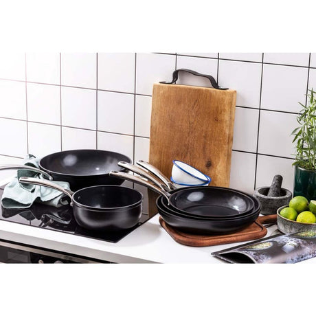 Bk superior keramisk stegepande 30 cm sort