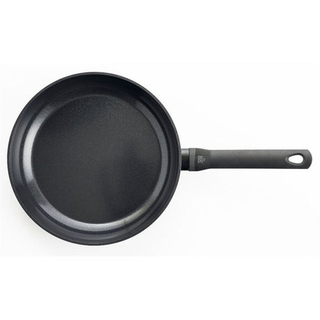 Bk easy induktionsgryde 20cm - pfas-fri non-stick belægning - induktionsstegepande - keramisk pande - ovnsikker op til 160°c - kolde håndtag - sort