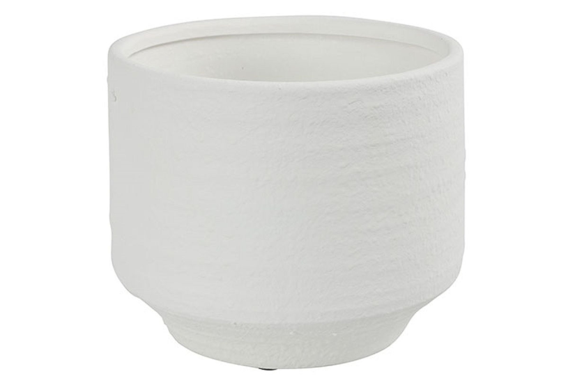 Countryfield bloempot terri l wit 26cm