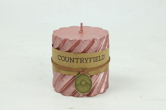 Countryfield stompkaars spiraal s 7,5x7,5cm - metallic koper
