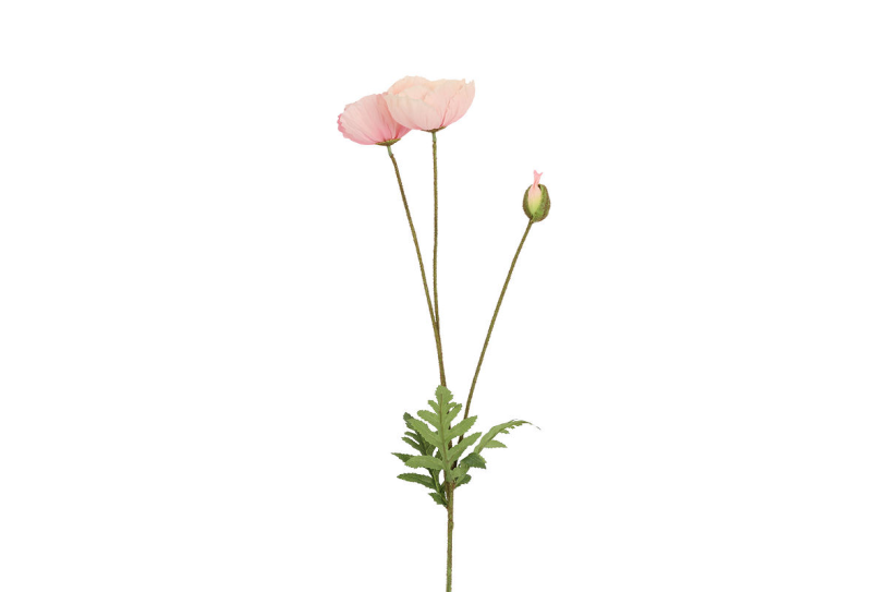 Countryfield kunstbloem papaver d.roze 95cm
