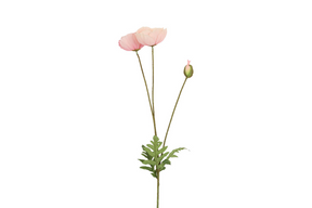 Countryfield kunstbloem papaver d.roze 95cm