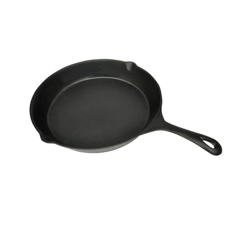 Vidaxl stegepande støbejern 30 cm runde