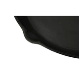 Vidaxl stegepande støbejern 30 cm runde