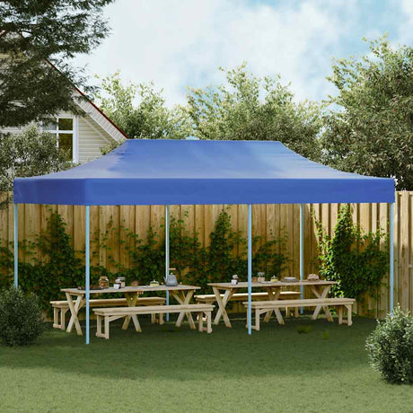 Vidaxl foldet telt pop-up 3x6 m blå