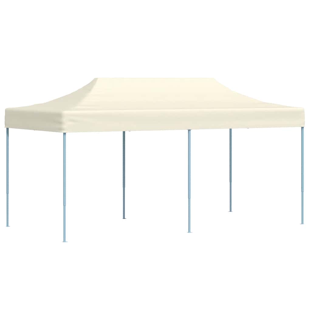 Vidaxl foldet telt pop-up 3x6 m creme hvid