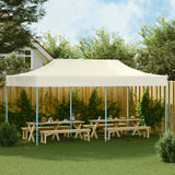Vidaxl foldet telt pop-up 3x6 m creme hvid