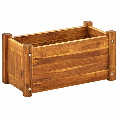 Vidaxl planter hævede 50x25x25 cm acacia træ