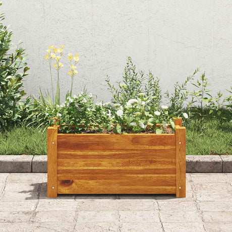 Vidaxl planter hævede 50x25x25 cm acacia træ
