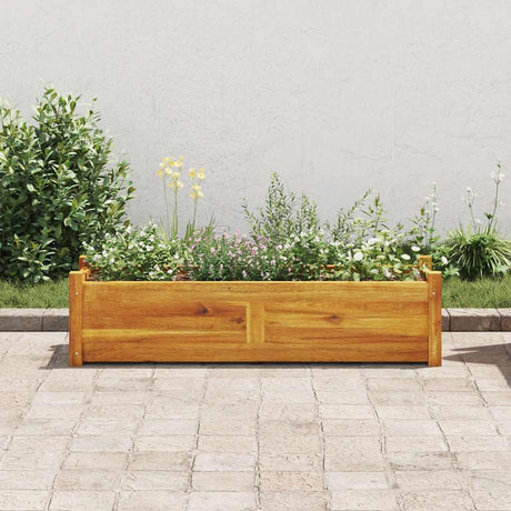 Vidaxl Planning Box hævet 100x30x25 cm acacia træ