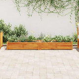 Vidaxl Planning Box hævet 200x50x25 cm acaciahout