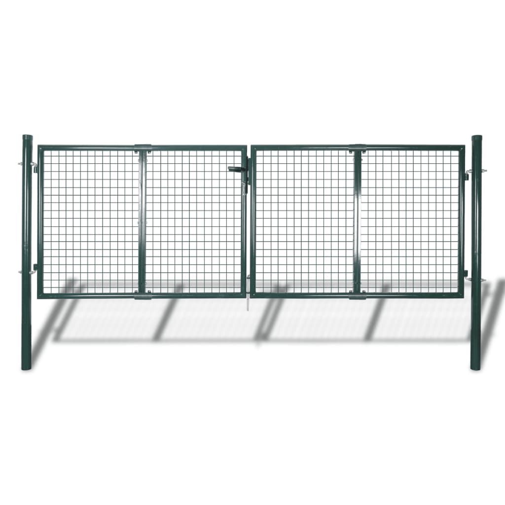 Vidaxl Port 306x175 cm stålgrøn