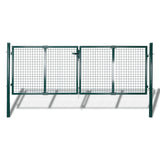 Vidaxl Port 306x175 cm stålgrøn