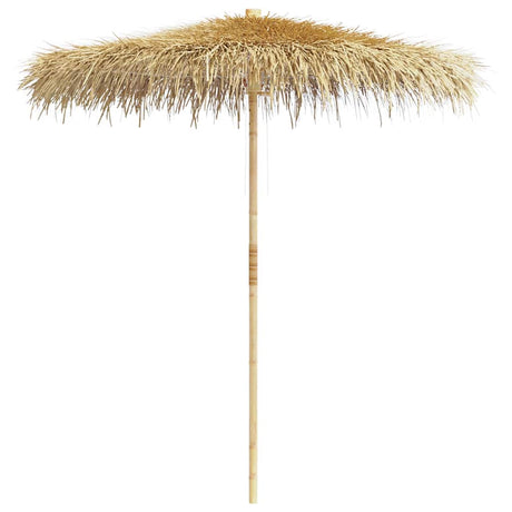 Vidaxl -parasol lavet af bambus med tag af bananblade 210 cm