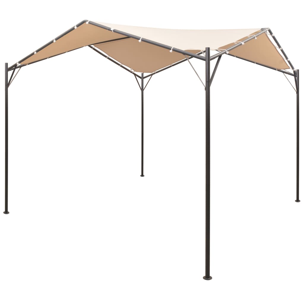 Vidaxl Arbor 3x3 M stål beige