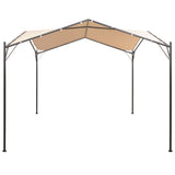 Vidaxl Arbor 3x3 M stål beige