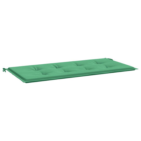 Vidaxl Garden Bench Pushion 120x50x4 cm Oxford Fabric Green