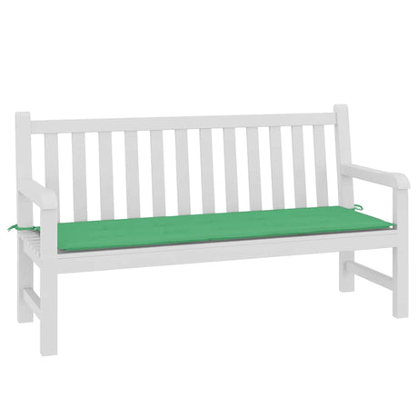 Vidaxl Garden Bench Pushion 150x50x3 cm Oxford Fabric Green