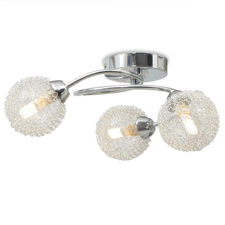 Vidaxl loftlampe med 3 LED -lamper G9 120 W
