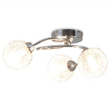 Vidaxl loftlampe med 3 LED -lamper G9 120 W