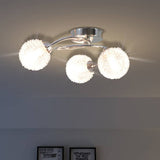Vidaxl loftlampe med 3 LED -lamper G9 120 W