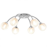 VidaXL loftslampe med 6 LED-lamper G9 240 W