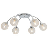 VidaXL loftslampe med 6 LED-lamper G9 240 W