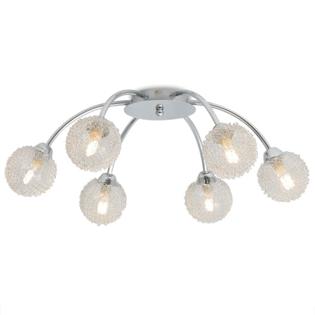 VidaXL loftslampe med 6 LED-lamper G9 240 W