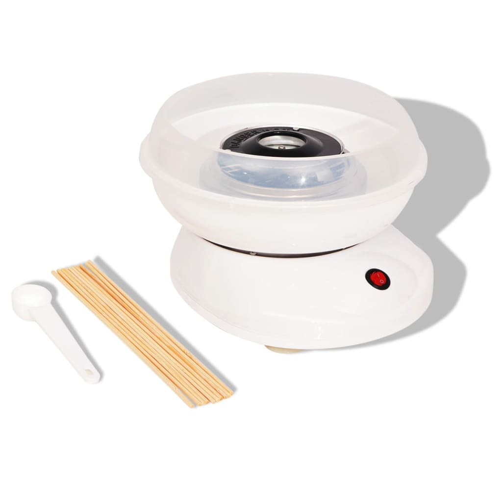 Vidaxl bomuld bomuldsmaskine 480 W hvid