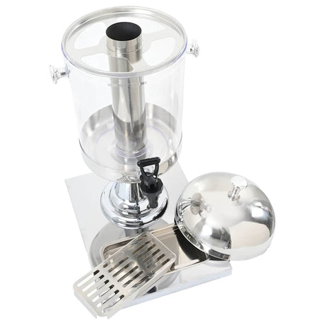 Vidaxl Sapdispenser rustfrit stål 8 l