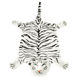 Vidaxl Tiger Floor Plush 144 cm hvid