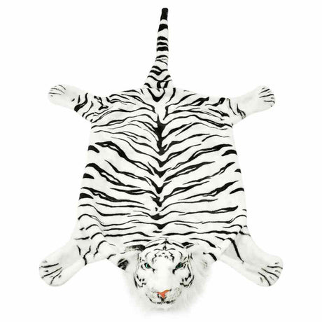 Vidaxl Tiger Floor Plush 144 cm hvid