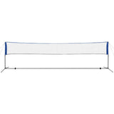 Vidaxl Badmintonnet med skyttelbusser 600 x 155 cm