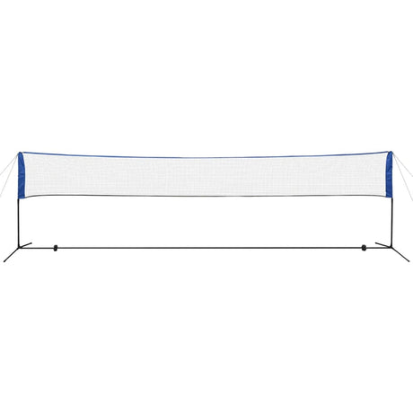 Vidaxl Badmintonnet med skyttelbusser 600 x 155 cm