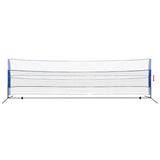 Vidaxl Badmintonnet med skyttelbusser 600 x 155 cm