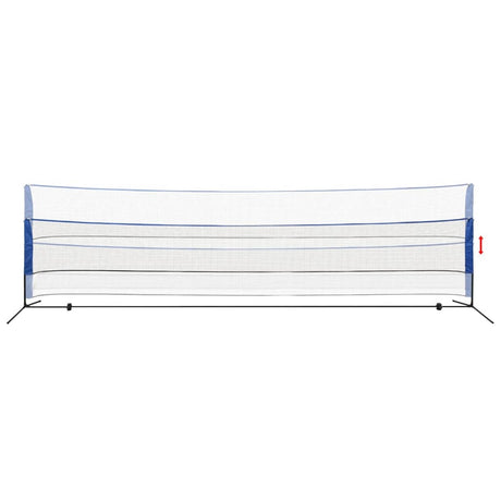 Vidaxl Badmintonnet med skyttelbusser 600 x 155 cm