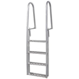 Vidaxl Dock Swimming Pool Ladder med 4 trin Aluminium 167 cm